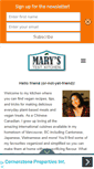 Mobile Screenshot of marystestkitchen.com